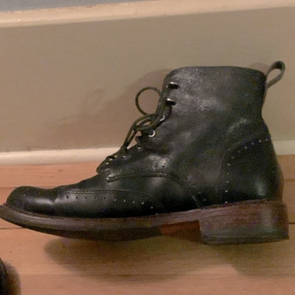 Rag & Bone leather Cozen wingtip lace-up boots EU 38 - Picture 5 of 8